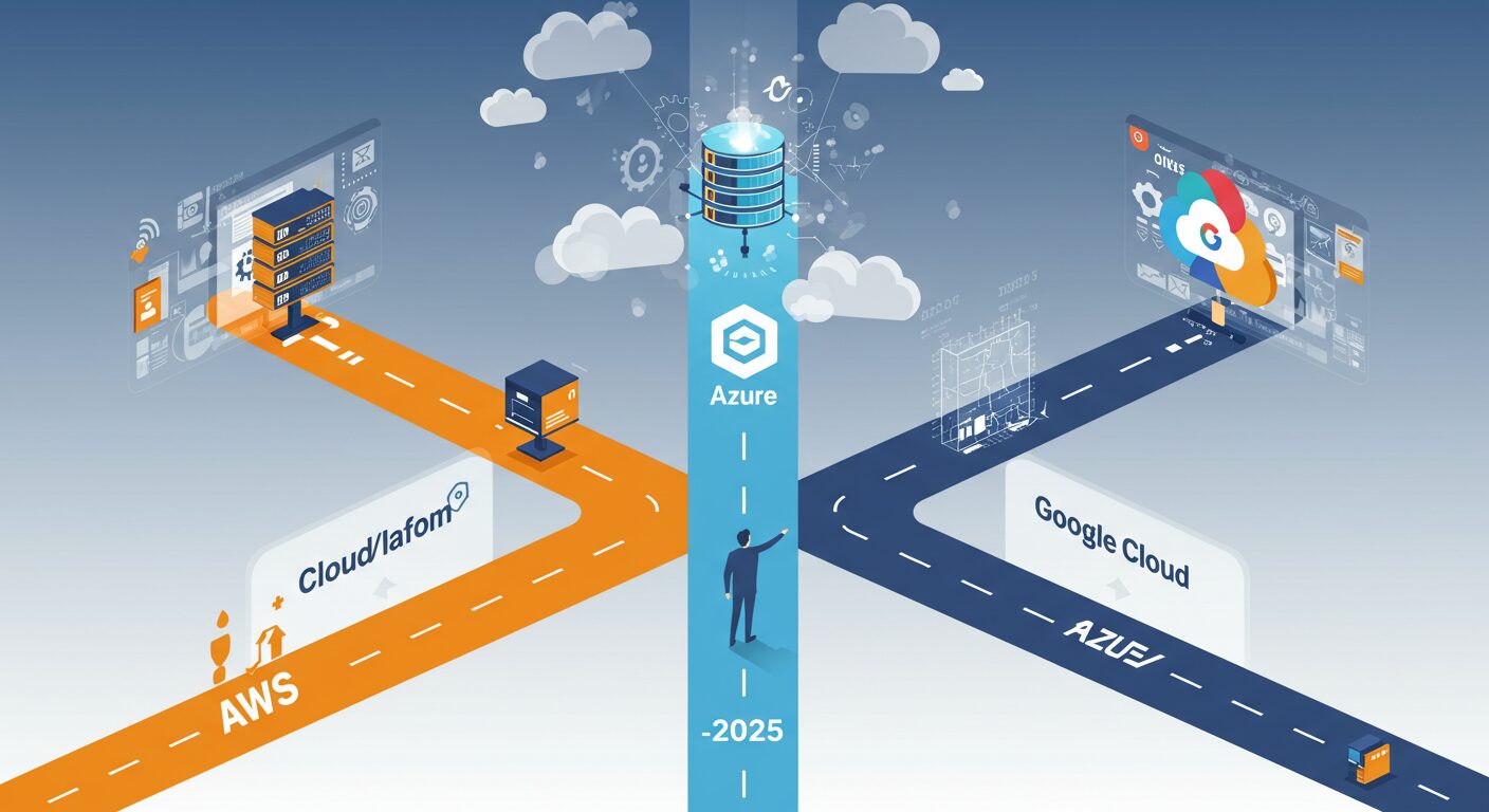 AWS vs GCP vs Azure 徹底比較!未経験者が最初に学ぶべきクラウドと案件動向【2025年版】