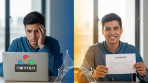 ポートフォリオのレベル低いけど通る？選考突破の7つの戦略